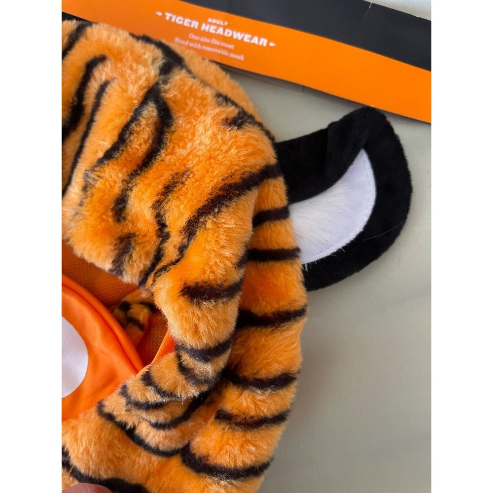 Hyde and Eek Faux Fur Tiger Mask/ Headwear - Picture 3 of 6